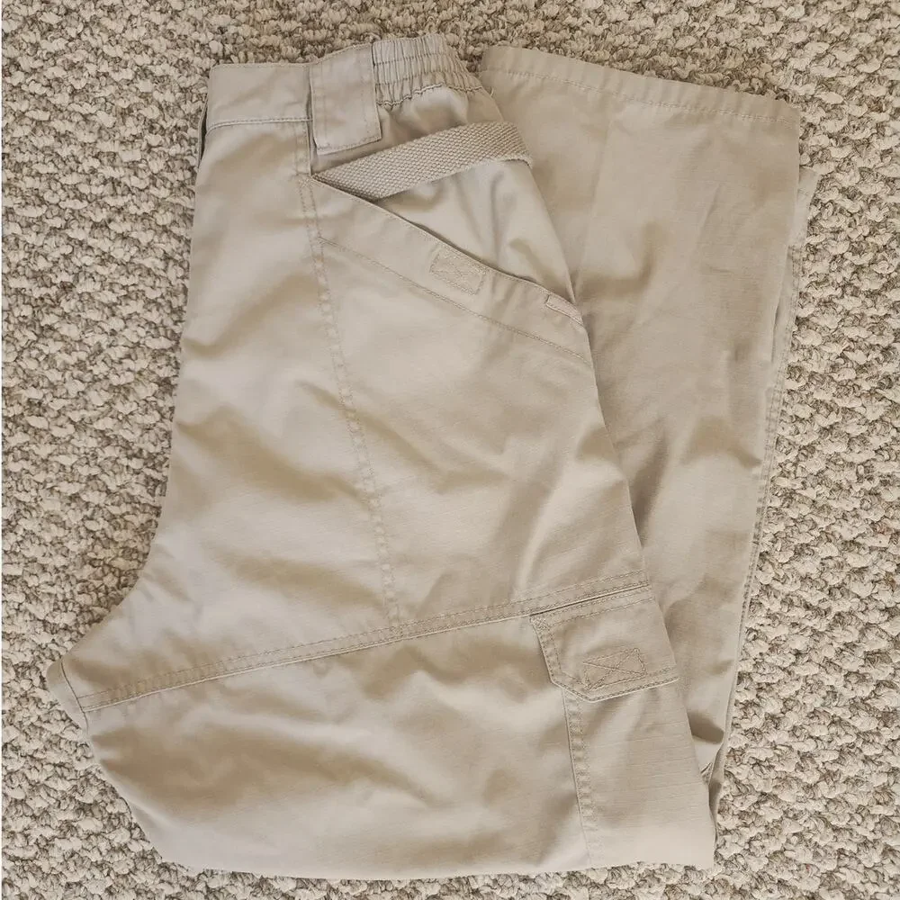 5.11 Tactical‎ Series Mens 36x30(tag) Khaki Cargo Utility Workwear Pants